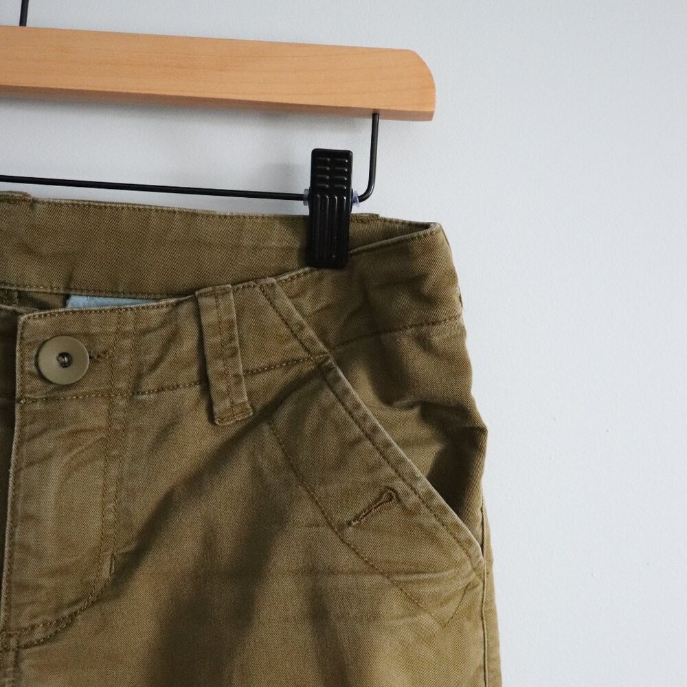 MEC Women's Sz 2 Khaki Patagonia Twill Traveler 5-Pocket Stretch Active Pants - Picture 5 of 14